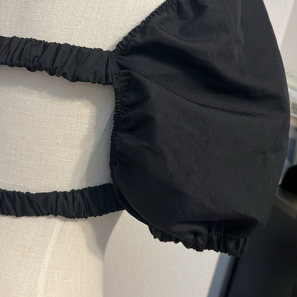 Sweetheart Sexy Black Crop Top - Picture 3 of 7